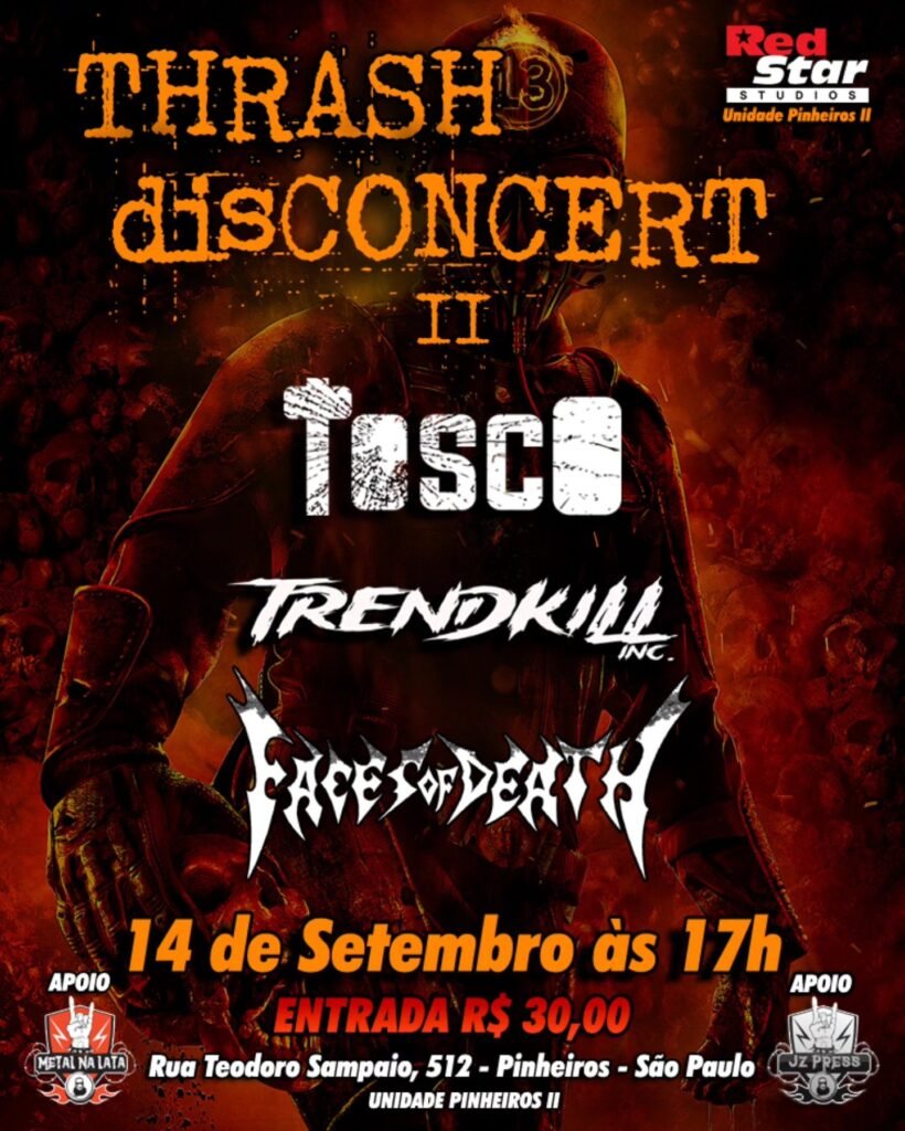 Thrash disConcert - cartaz